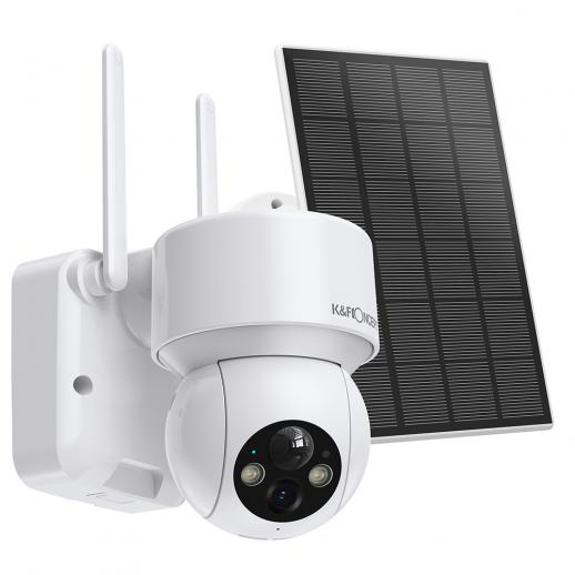 solar  powered security camera